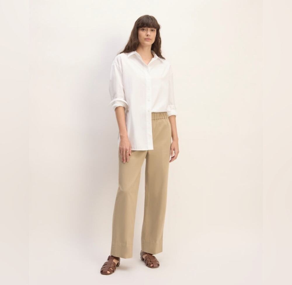 Everlane The easy pant khaki pant size 4